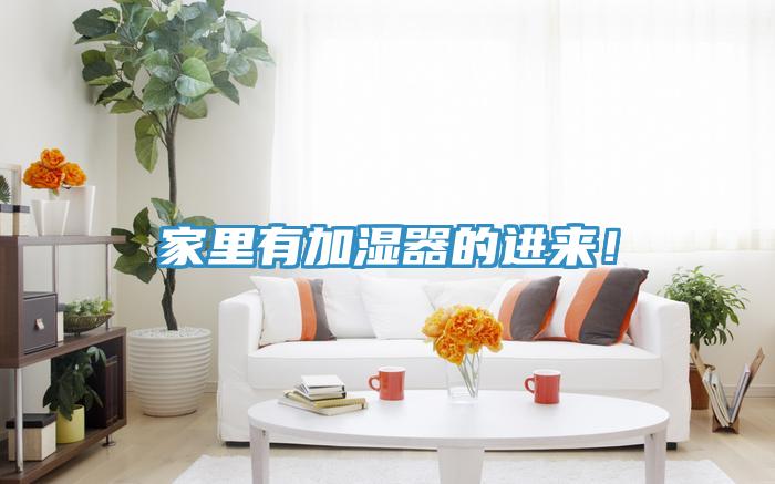 家里有加濕器的進(jìn)來！