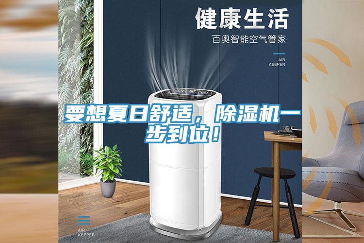 要想夏日舒適，除濕機(jī)一步到位！