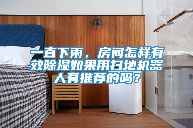 一直下雨，房間怎樣有效除濕如果用掃地機(jī)器人有推薦的嗎？