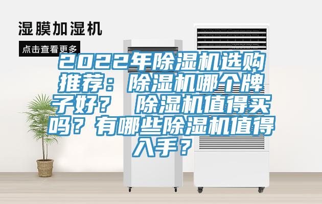2022年除濕機選購?fù)扑]：除濕機哪個牌子好？ 除濕機值得買嗎？有哪些除濕機值得入手？