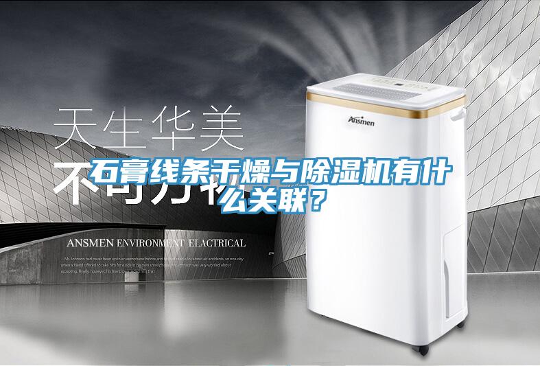 石膏線條干燥與除濕機(jī)有什么關(guān)聯(lián)？