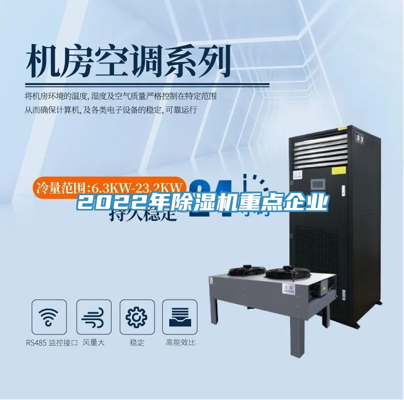 2022年除濕機重點企業(yè)