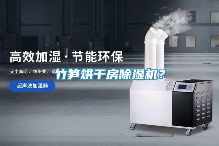 竹筍烘干房除濕機？