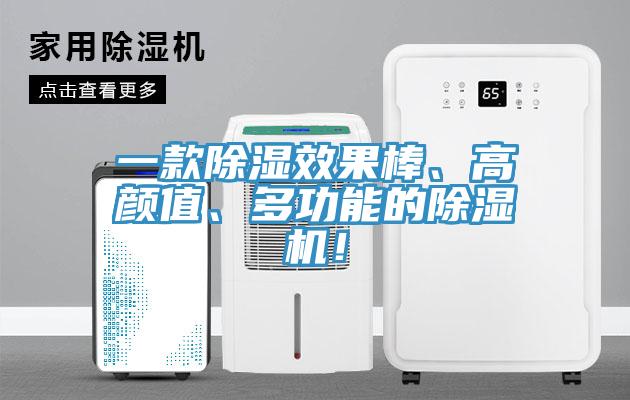 一款除濕效果棒、高顏值、多功能的除濕機(jī)！