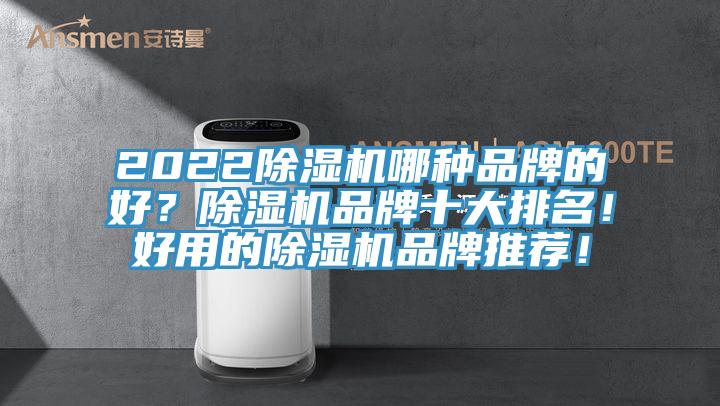 2022除濕機哪種品牌的好？除濕機品牌十大排名！好用的除濕機品牌推薦！