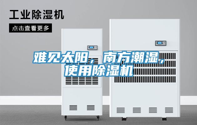 難見太陽(yáng)，南方潮濕，使用除濕機(jī)