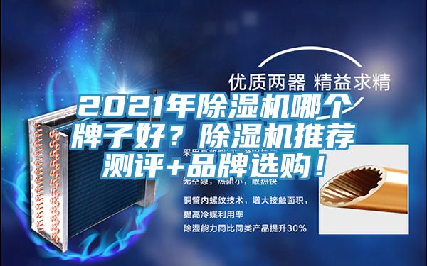 2021年除濕機哪個牌子好？除濕機推薦測評+品牌選購！