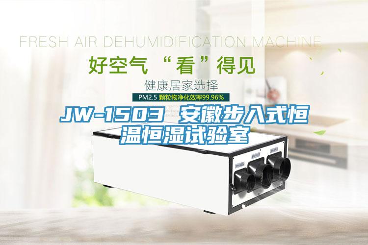 JW-1503 安徽步入式恒溫恒濕試驗(yàn)室