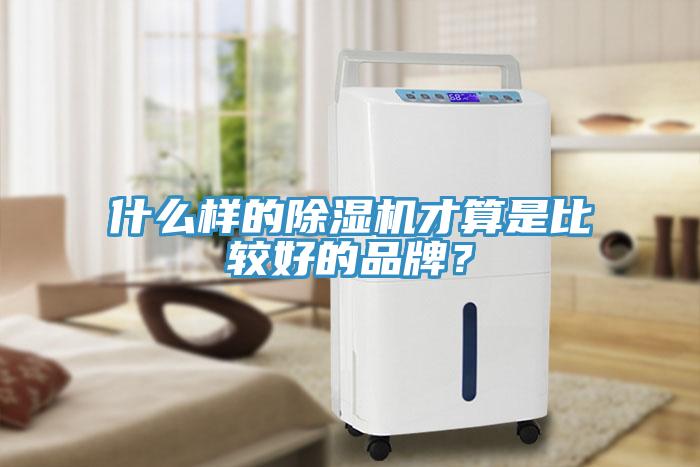 什么樣的除濕機(jī)才算是比較好的品牌？