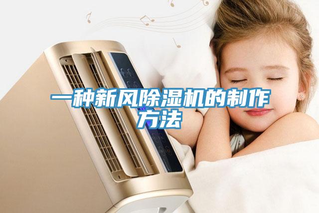 一種新風(fēng)除濕機(jī)的制作方法