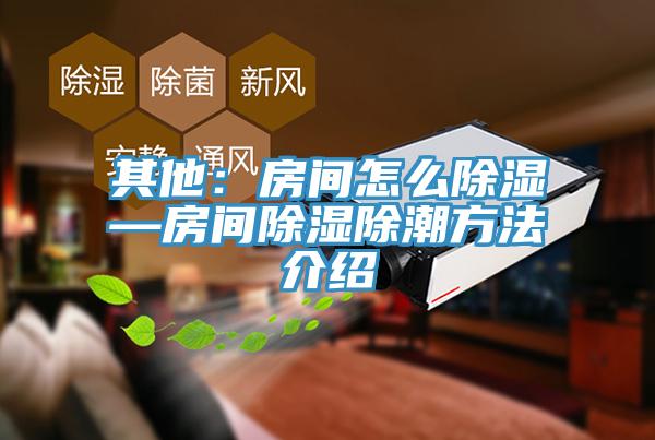 其他：房間怎么除濕—房間除濕除潮方法介紹