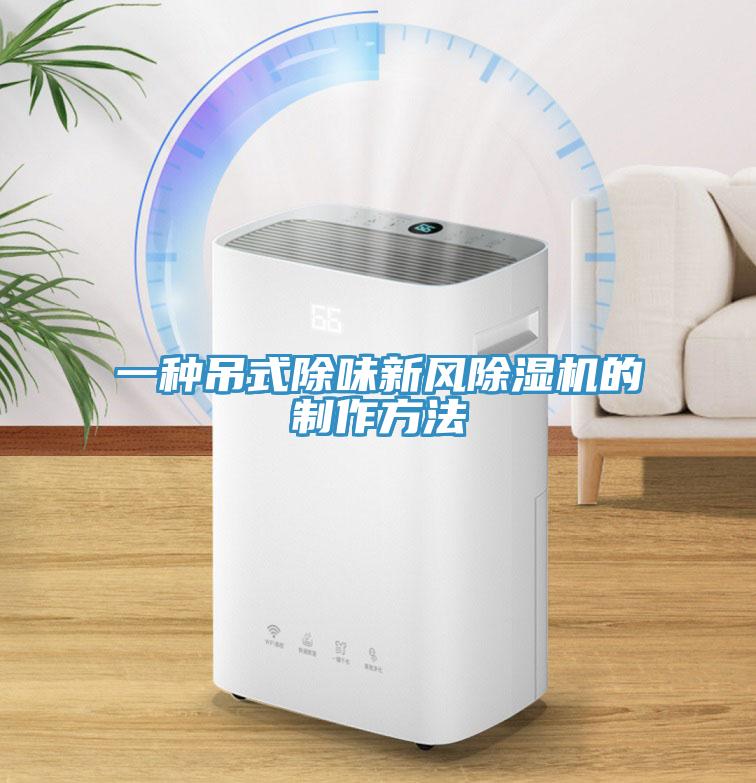 一種吊式除味新風(fēng)除濕機的制作方法