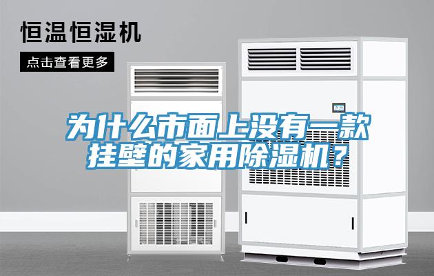 為什么市面上沒有一款掛壁的家用除濕機(jī)？