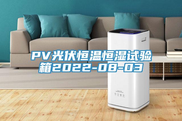 PV光伏恒溫恒濕試驗(yàn)箱2022-08-03