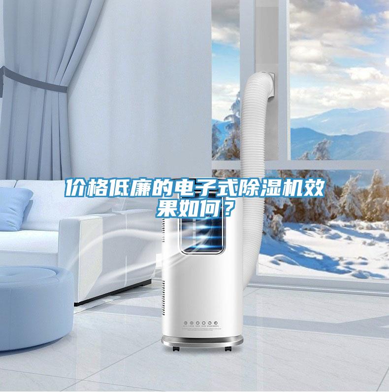 價(jià)格低廉的電子式除濕機(jī)效果如何？