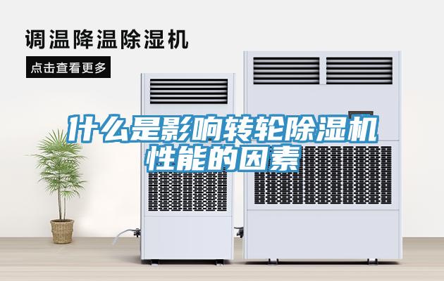 什么是影響轉(zhuǎn)輪除濕機(jī)性能的因素