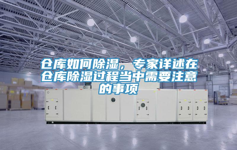 倉庫如何除濕，專家詳述在倉庫除濕過程當中需要注意的事項