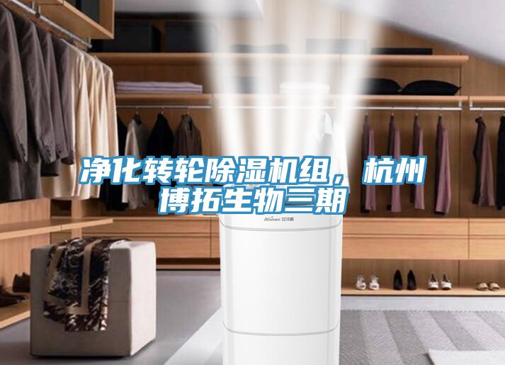 凈化轉(zhuǎn)輪除濕機(jī)組，杭州博拓生物三期