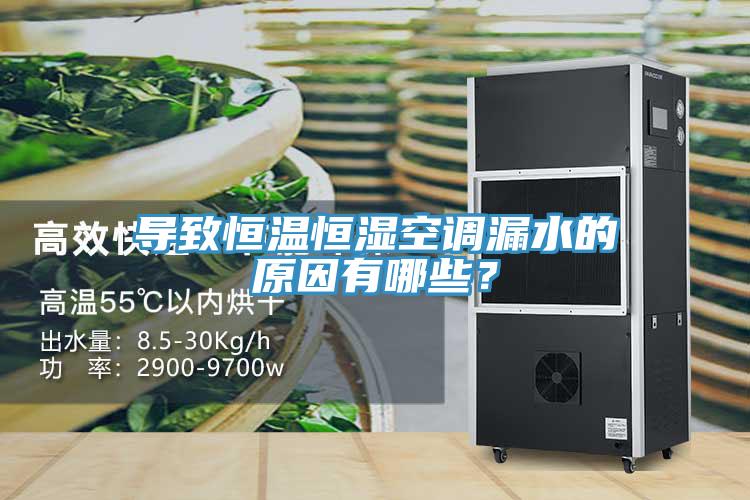 導致恒溫恒濕空調(diào)漏水的原因有哪些？