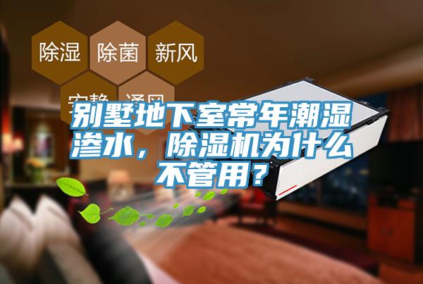 別墅地下室常年潮濕滲水，除濕機(jī)為什么不管用？