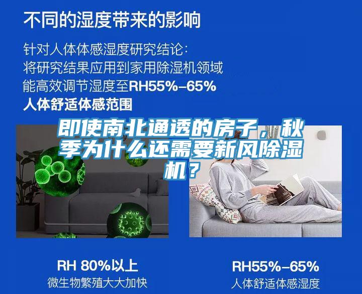 即使南北通透的房子，秋季為什么還需要新風(fēng)除濕機(jī)？