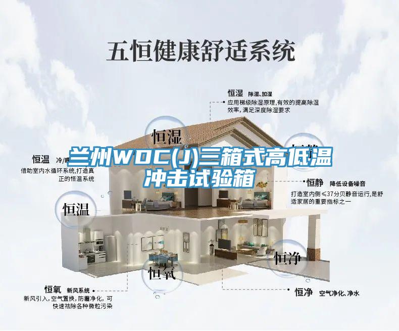 蘭州WDC(J)三箱式高低溫沖擊試驗箱