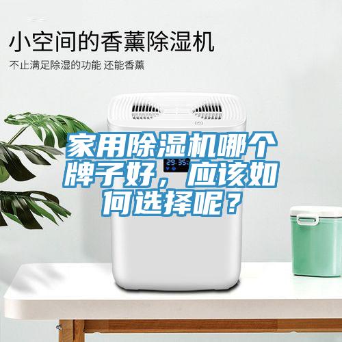 家用除濕機(jī)哪個(gè)牌子好，應(yīng)該如何選擇呢？