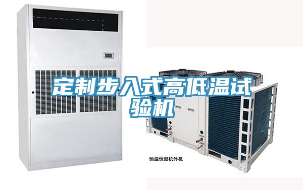 定制步入式高低溫試驗機