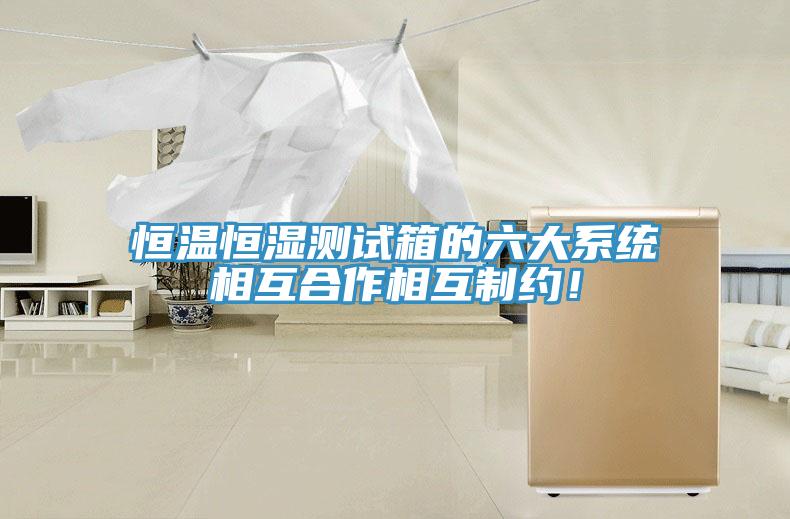 恒溫恒濕測試箱的六大系統(tǒng)相互合作相互制約！