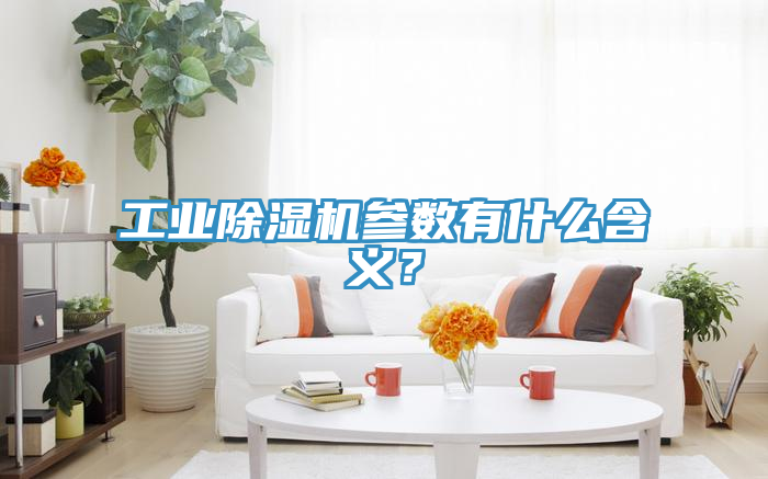 工業(yè)除濕機參數(shù)有什么含義？
