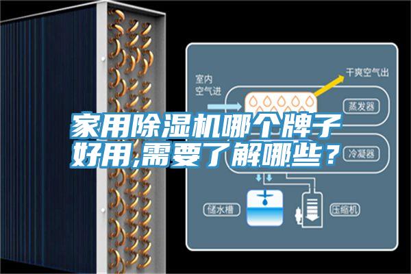 家用除濕機(jī)哪個(gè)牌子好用,需要了解哪些？