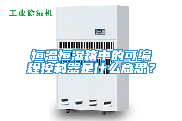 恒溫恒濕箱中的可編程控制器是什么意思？