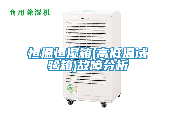 恒溫恒濕箱(高低溫試驗(yàn)箱)故障分析