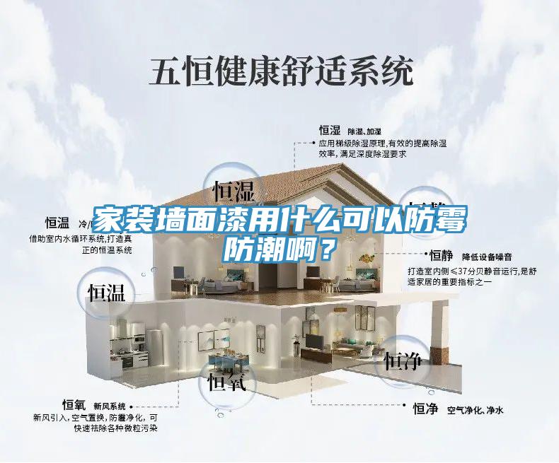 家裝墻面漆用什么可以防霉防潮??？