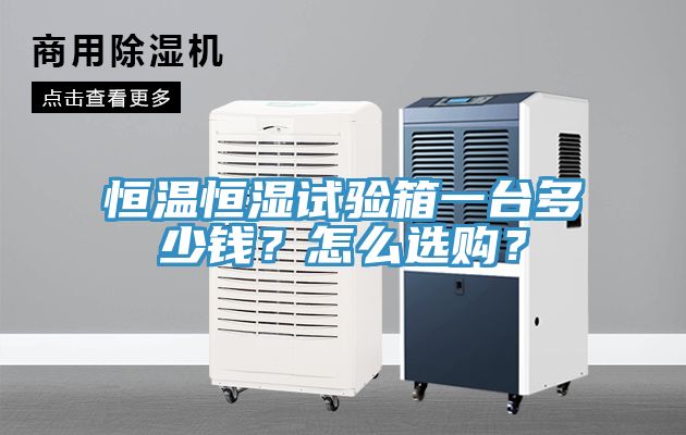 恒溫恒濕試驗(yàn)箱一臺(tái)多少錢？怎么選購？