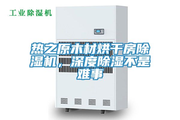熱之原木材烘干房除濕機，深度除濕不是難事