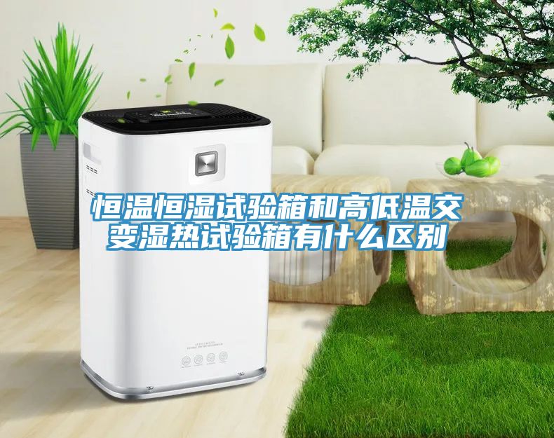 恒溫恒濕試驗箱和高低溫交變濕熱試驗箱有什么區(qū)別