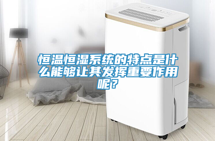恒溫恒濕系統(tǒng)的特點是什么能夠讓其發(fā)揮重要作用呢？