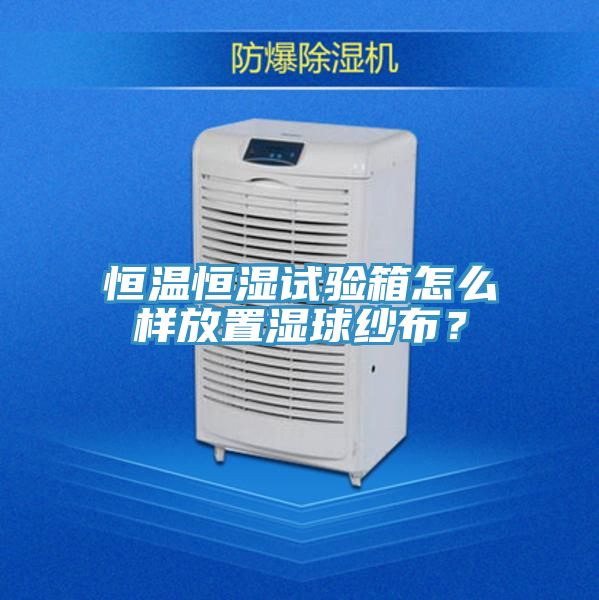恒溫恒濕試驗(yàn)箱怎么樣放置濕球紗布？