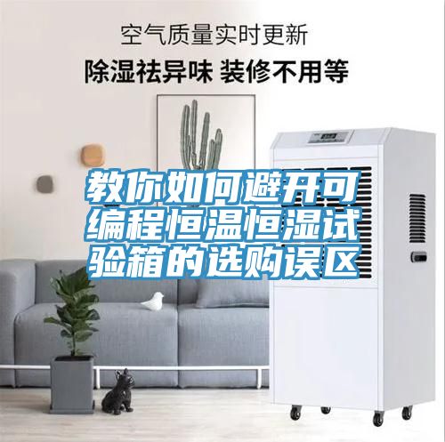 教你如何避開(kāi)可編程恒溫恒濕試驗(yàn)箱的選購(gòu)誤區(qū)