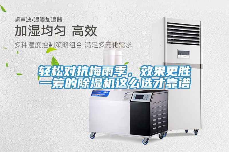 輕松對抗梅雨季，效果更勝一籌的除濕機(jī)這么選才靠譜