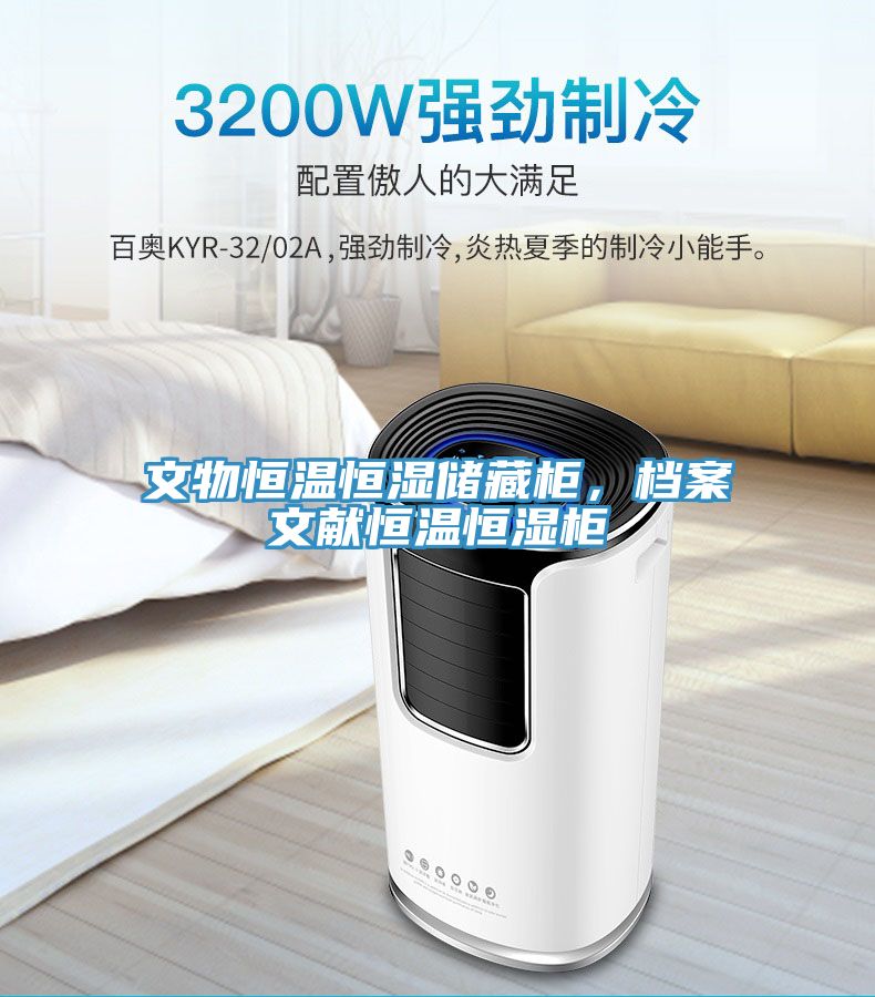 文物恒溫恒濕儲藏柜，檔案文獻恒溫恒濕柜