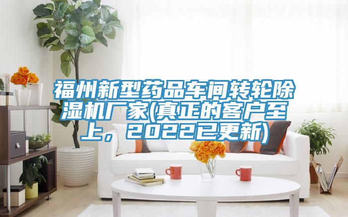 福州新型藥品車間轉(zhuǎn)輪除濕機(jī)廠家(真正的客戶至上，2022已更新)