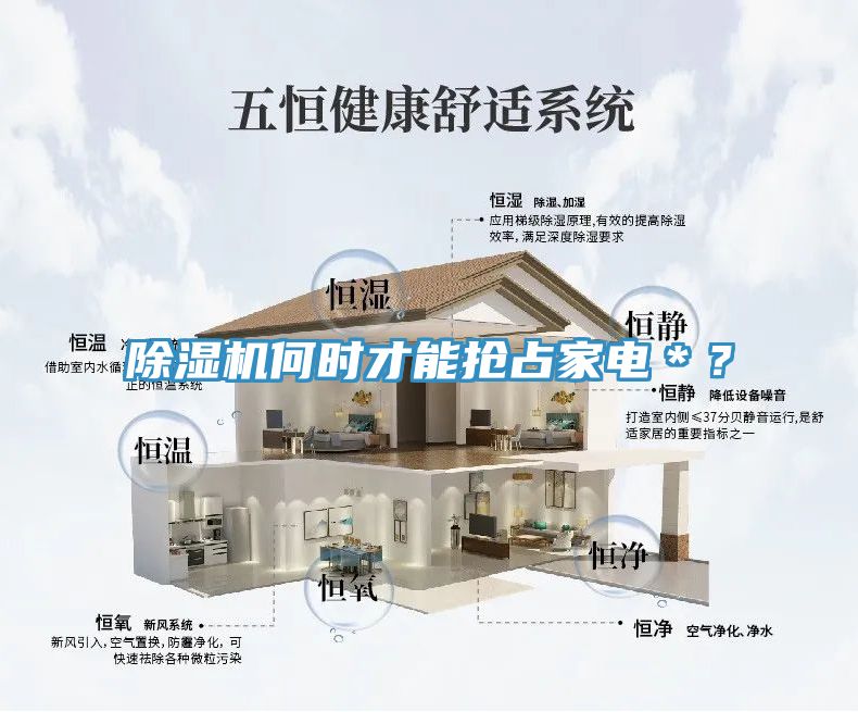 除濕機何時才能搶占家電＊？