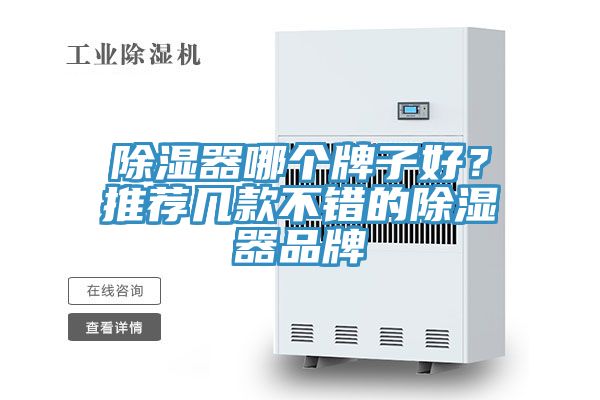 除濕器哪個(gè)牌子好？推薦幾款不錯(cuò)的除濕器品牌
