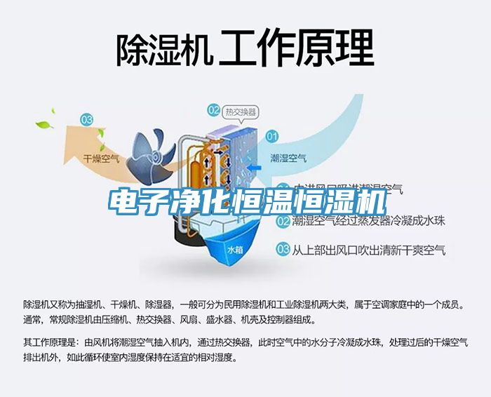電子凈化恒溫恒濕機(jī)