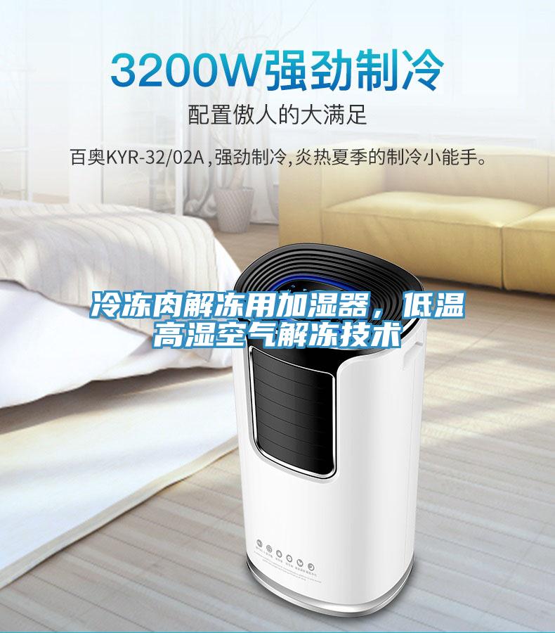冷凍肉解凍用加濕器，低溫高濕空氣解凍技術(shù)