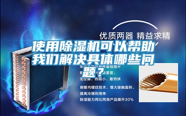 使用除濕機可以幫助我們解決具體哪些問題？